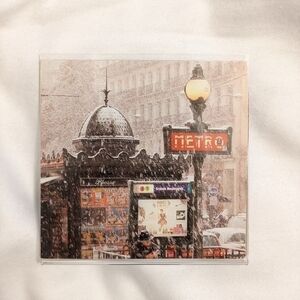 Paris Scene Magnetic  Frame - Brand New